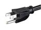 View product image Monoprice Heavy Duty Power Cord - NEMA 5-15P to IEC 60320 C15, 14AWG, 15A/1875W, SJT, 125V, Black, 3ft - image 3 of 6