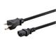View product image Monoprice Heavy Duty Power Cord - NEMA 6-15P to IEC 60320 C13, 14AWG, 15A/3750W, SJT, 250V, Black, 3ft - image 2 of 6