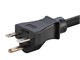 View product image Monoprice Heavy Duty Power Cord - NEMA 6-15P to IEC 60320 C13, 14AWG, 15A/3750W, SJT, 250V, Black, 3ft - image 5 of 6