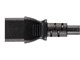 View product image Monoprice Heavy Duty Power Cord - NEMA 6-15P to IEC 60320 C13, 14AWG, 15A/3750W, SJT, 250V, Black, 15ft - image 4 of 6