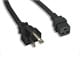 View product image Monoprice Heavy Duty Power Cord - NEMA 6-20P to IEC 60320 C19, 12AWG, 20A/5000W, SJT, 250V, Black, 6ft - image 1 of 3