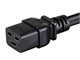 View product image Monoprice Heavy Duty Power Cord - Locking NEMA L5-20P to IEC 60320 C19, 12AWG, 20A/2500W, 3-Prong, Black, 10ft - image 3 of 6