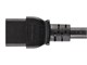 View product image Monoprice Heavy Duty Power Cord - Locking NEMA L6-20P to IEC 60320 C19, 12AWG, 20A/2500W, SJT, 250V, Black, 8ft - image 4 of 6
