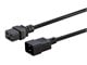 View product image Monoprice Heavy Duty Extension Cord - IEC 60320 C20 to IEC 60320 C19, 12AWG, 20A/2500W, SJT, 250V, Black, 3ft - image 2 of 6