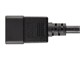 View product image Monoprice Heavy Duty Extension Cord - IEC 60320 C20 to IEC 60320 C19, 12AWG, 20A/2500W, SJT, 250V, Black, 3ft - image 4 of 6