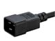 View product image Monoprice Heavy Duty Extension Cord - IEC 60320 C20 to IEC 60320 C19, 12AWG, 20A/2500W, SJT, 250V, Black, 3ft - image 6 of 6