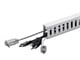 View product image Monoprice Open Slot Wiring Raceway Duct with Cover, 1.0&#34; x 1.8&#34;, 6 Feet Long, White, 2-Pack - image 2 of 6