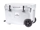 View product image Pure Outdoor by Monoprice Emperor 50 Rotomolded Portable Wheeled Cooler 13.2 Gal, White - image 2 of 6