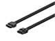 View product image Monoprice 18in SATA 6Gbps Cable with Locking Latch - Black 10-Pack - image 1 of 6