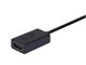 View product image Monoprice 4K UltraFlex Small Diameter High Speed HDMI Female to Mini HDMI Male Passive Cable - 4K@60Hz 18Gbps 36AWG, 3ft Black - image 3 of 6