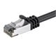 View product image Monoprice Cat8 1ft Black Patch Cable, Double Shielded (S/FTP), 26AWG, 2GHz, 40G, Pure Bare Copper, Snagless RJ45, Entegrade Series Ethernet Cable - image 4 of 4