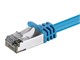 View product image Monoprice Cat8 1ft Blue Patch Cable,  Double Shielded (S/FTP), 26AWG, 2GHz, 40G, Pure Bare Copper, Snagless RJ45, Entegrade Series Ethernet Cable - image 4 of 4