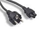 View product image Monoprice Power Cord - CEE 7/7 (German and French) to IEC 60320 C5 18AWG, 5A/1250W, 250V, 2-Prong, Black, 6ft - image 1 of 1