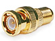 View product image Monoprice BNC Male to F Female Adapter - Gold Plated - image 2 of 2