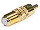 View product image Monoprice RCA Male to F Female Adapter - Gold Plated - image 2 of 2