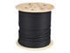 View product image Monoprice Cat6A Ethernet Bulk Cable - Solid, 550MHz, F/UTP, CMR, Riser Rated, Pure Bare Copper Wire, 10G, 23AWG, 500ft, Black (UL) (TAA) - image 3 of 4