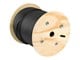 View product image Monoprice Cat6A Ethernet Bulk Cable - Solid, 550MHz, F/UTP, CMR, Riser Rated, Pure Bare Copper Wire, 10G, 23AWG, 500ft, Black (UL) (TAA) - image 4 of 4