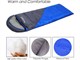 View product image Waterproof & Lightweight Portable Sleeping Bag blue/grey for Camping Hiking and Outdoors - image 5 of 6