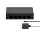 View product image Monoprice 5-Port 10/100Mbps Fast Ethernet Unmanaged Switch - image 6 of 6