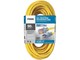 View product image Outdoor Oil Resistant Extension Power Cord, 12AWG, 20A, SJTOW, Yellow, 50ft - image 1 of 5