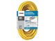 View product image Outdoor Oil Resistant Extension Power Cord, 12AWG, 20A, SJTOW, Yellow, 50ft - image 2 of 5