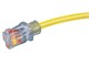 View product image Outdoor Oil Resistant Extension Power Cord, 12AWG, 20A, SJTOW, Yellow, 50ft - image 4 of 5