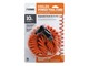 View product image Coiled Power Tool Extension Cord, 16AWG, 13A, SJT, Orange, Expands from 3ft to 10ft - image 2 of 3