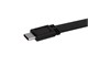 View product image Monoprice Flat USB Type-C to Type-C 3.2 Gen1 Charge and Sync Cable, 5Gbps, 3A, Black, 6ft - image 4 of 4