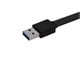 View product image Monoprice Flat USB Type-C to Type-A 3.2 Gen1 Charge and Sync Cable, 5Gbps, 3A, Black, 6ft - image 5 of 6
