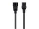 View product image Monoprice Heavy Duty Power Cable - IEC 60320 C14 to IEC 60320 C15, 14AWG, 15A, SJT, 125V, Black, 1ft - image 2 of 6