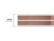 View product image Monoprice Speaker Wire, Flat Adhesive Super Slim, 2-Conductors, 16AWG, 25ft - image 3 of 4