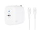 View product image Monoprice iPad Pro Charging Bundle - 30W 1-port PD GaN Technology Foldable Wall Charger White, Power Delivery and 1.8m (6ft) Fast Charge USB-C Cable for MacBook Pro/Air, Laptops, Pixel, Galaxy & More - image 1 of 6