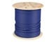 View product image Monoprice Cat6A Ethernet Bulk Cable - Solid, 550MHz, F/UTP, CMR, Riser Rated, Pure Bare Copper Wire, 10G, 23AWG, No Logo, 500ft, Purple (UL) (TAA) - image 3 of 6