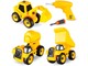 View product image New Build Me Set of 3 Take Apart Construction Truck Toys, Dump Truck, Cement Truck, Build It Yourself Vehicles STEM  - image 1 of 6