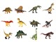 View product image Toy Animal Set - Dinosaur Park Safari animal figures toys for kids toddlers Kids 3+  - image 3 of 6