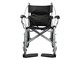 View product image Wheelchair Lightweight Folding Portable Transport Chair with Bags Solid Tires Seatbelt Hand Brakes - image 1 of 5