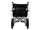 View product image Wheelchair Lightweight Folding Portable Transport Chair with Bags Solid Tires Seatbelt Hand Brakes - image 3 of 5