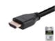 View product image Monoprice 8K Certified Ultra High Speed HDMI Cable - HDMI 2.1, 8K@60Hz, 48Gbps, CL2 In-Wall Rated, 30AWG, 3ft, Black - image 4 of 4