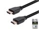 View product image Monoprice 8K Certified Ultra High Speed HDMI Cable - HDMI 2.1, 8K@60Hz, 48Gbps, CL2 In-Wall Rated, 28AWG, 10ft, Black - image 2 of 4