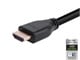 View product image Monoprice 8K Certified Ultra High Speed HDMI Cable - HDMI 2.1, 8K@60Hz, 48Gbps, CL2 In-Wall Rated, 28AWG, 10ft, Black - image 4 of 4