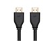 View product image Monoprice 8K Certified Ultra High Speed HDMI Cable - HDMI 2.1, 8K@60Hz, 48Gbps, CL2 In-Wall Rated, 30AWG, 6ft, Black - 5 Pack - image 1 of 4