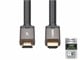 View product image Monoprice 8K Certified Braided Ultra High Speed HDMI Cable - HDMI 2.1, 8K@60Hz, 48Gbps, CL2 In-Wall Rated, 26AWG, 15ft, Black - image 2 of 3