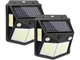 View product image 160 LED Solar Motion Sensor Light Outdoor [2 Sensor] Waterproof Security Wall Lights for Yard, Garden, Deck, Patio (2 Pack) - image 1 of 5