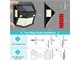 View product image 160 LED Solar Motion Sensor Light Outdoor [2 Sensor] Waterproof Security Wall Lights for Yard, Garden, Deck, Patio (2 Pack) - image 5 of 5