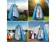 View product image 6FT Pop Up Privacy Tent Instant Shower Tent Portable Outdoor Rain Shelter, Tent for Camp Toilet, Dressing Changing Room with Carry Bag blue - image 2 of 5