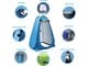 View product image 6FT Pop Up Privacy Tent Instant Shower Tent Portable Outdoor Rain Shelter, Tent for Camp Toilet, Dressing Changing Room with Carry Bag blue - image 5 of 5