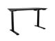 View product image Monoprice WFH Single Motor Height Adjustable Motorized Complete Sit-Stand Desk with Solid-core Wood Top, 47.2 x 23.6 Inch, Black - image 2 of 6