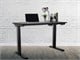View product image Monoprice WFH Single Motor Height Adjustable Motorized Complete Sit-Stand Desk with Solid-core Wood Top, 47.2 x 23.6 Inch, Black - image 6 of 6