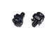 View product image Monoprice M5 x 16mm Rack Mount Cage Nuts, Screws and Washers, 50 sets, Zinc Plated, Black - image 1 of 5