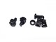 View product image Monoprice M5 x 16mm Rack Mount Cage Nuts, Screws and Washers, 50 sets, Zinc Plated, Black - image 3 of 5